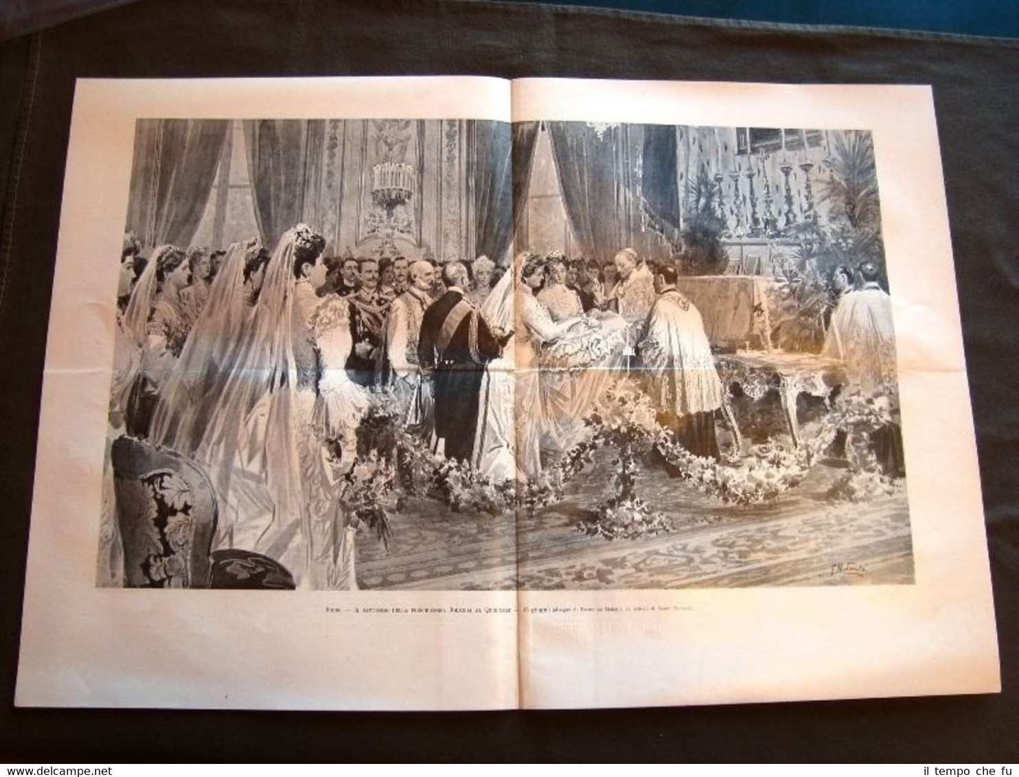 Roma nel 1901 Quirinale Il Battesimo della Principessa Jolanda di …