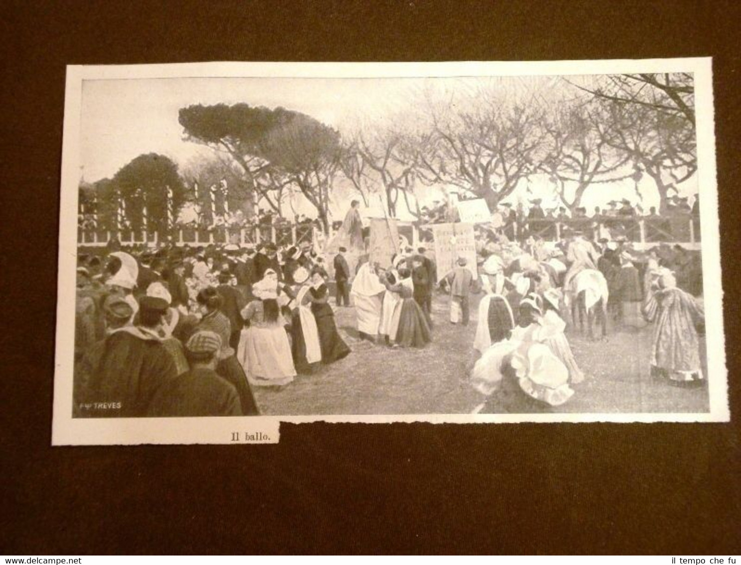 Roma nel 1903 Carnevale al manicomio pubblico Il ballo