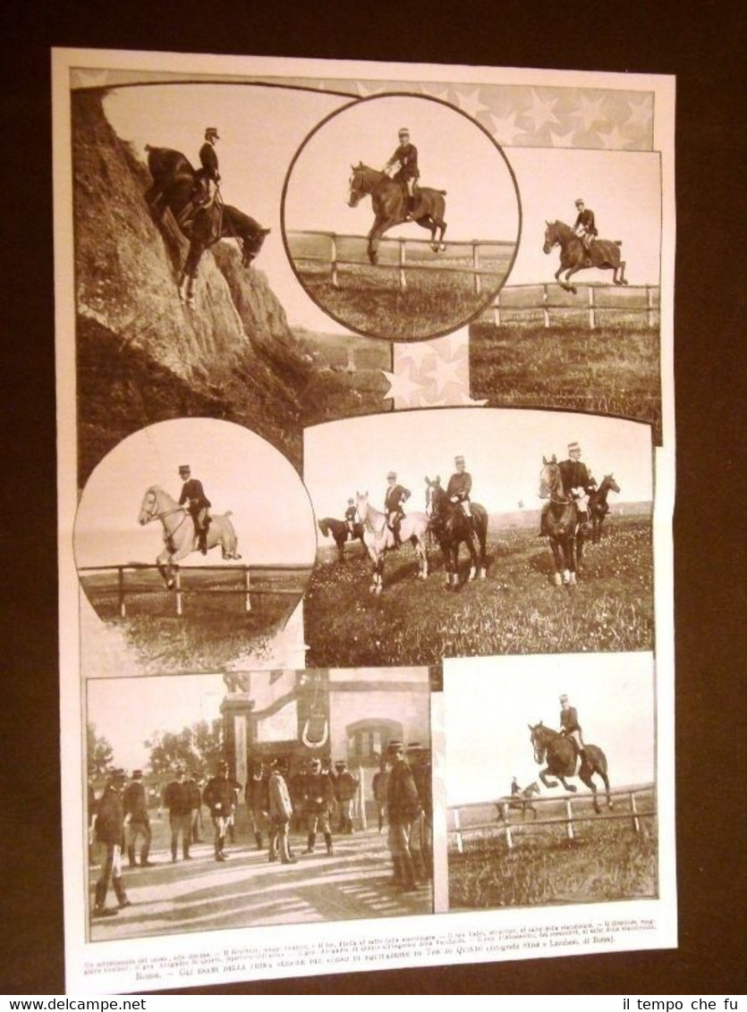 Roma nel 1903 Esami della prima sezione del corso di …