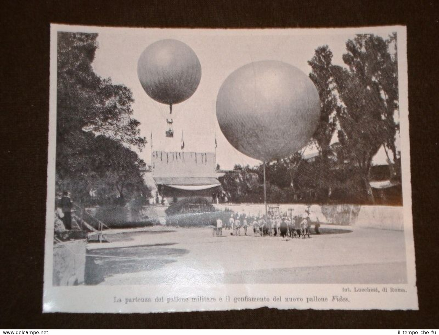 Roma nel 1904 La Prima Festa della Società Aereonautica Italiana …