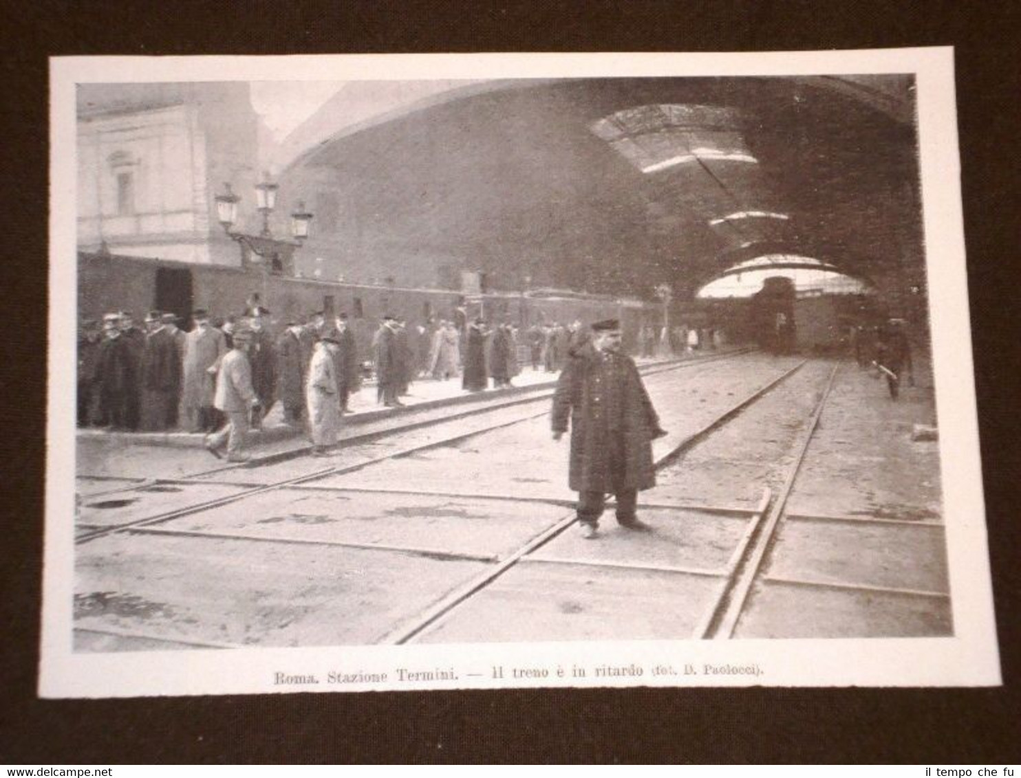 Roma nel 1905 Ostruzionismo ferroviario Stazione Termini Il Treno è …