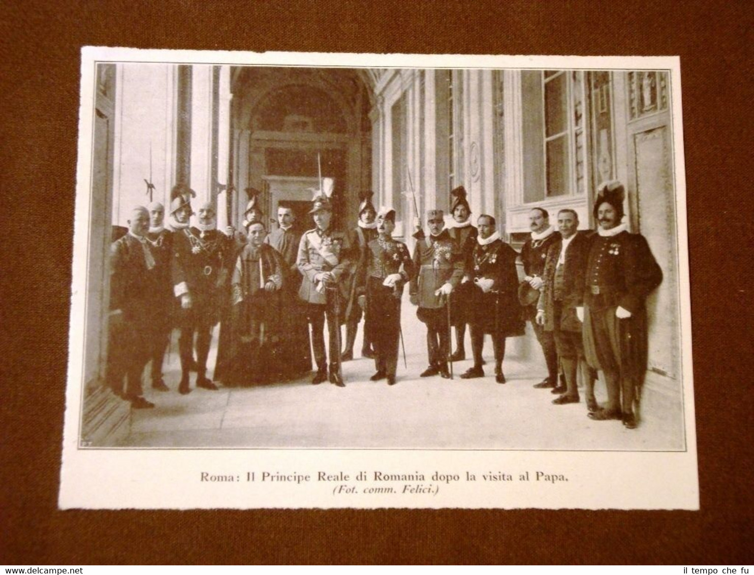 Roma nel 1923 Ferdinando I di Romania in visita presso …