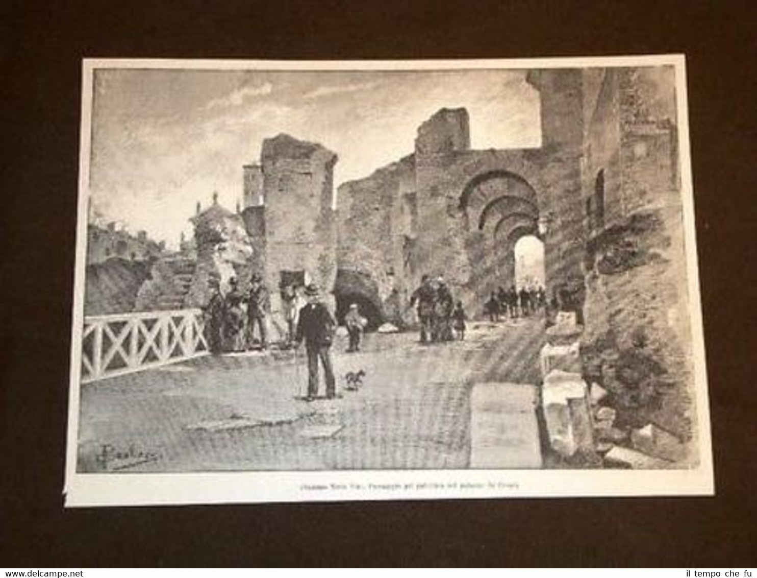 Roma Palazzo de' Cesari Passaggio Pubblico Summa Nova