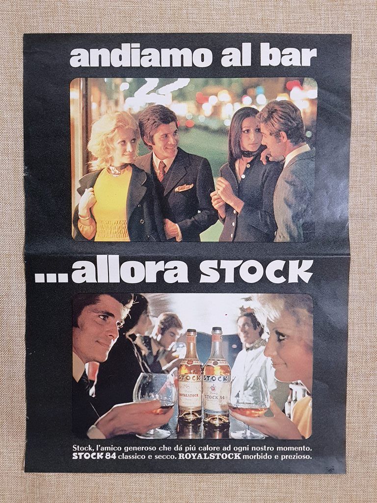 Royalstock Stock 84 Pubblicità vintage anni '70