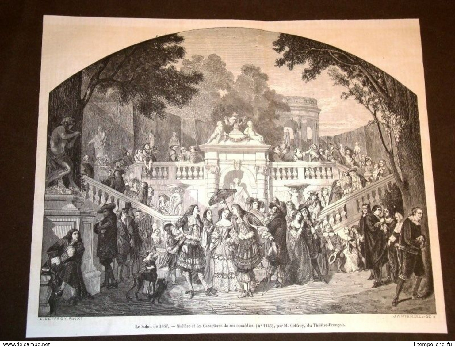 Salone d'Arte del 1857 Molière e le sue Commedie Teatro …