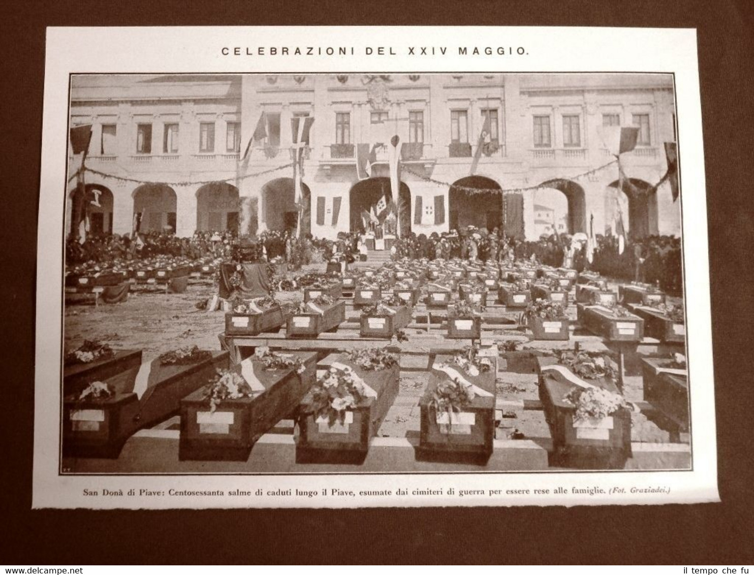 San Donà di Piave nel 1924 Celebrazione 24 maggio 160 …