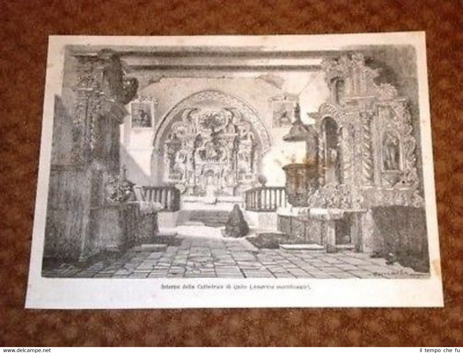 San Francisco de Quito Interno Cattedrale in Ecuador