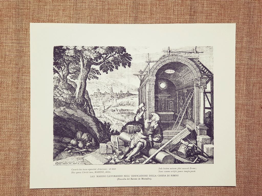San Marino che lavora per edificare la Chiesa di Rimini …