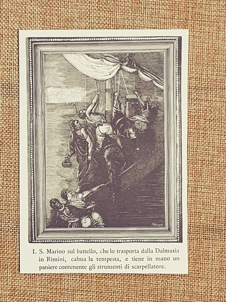 San Marino Dalla Dalmazia a Rimini calma tempesta scarpellatore Stampa …