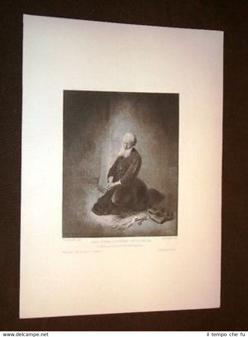 San Pierre pentito nella sua Prigione - Rembrandt