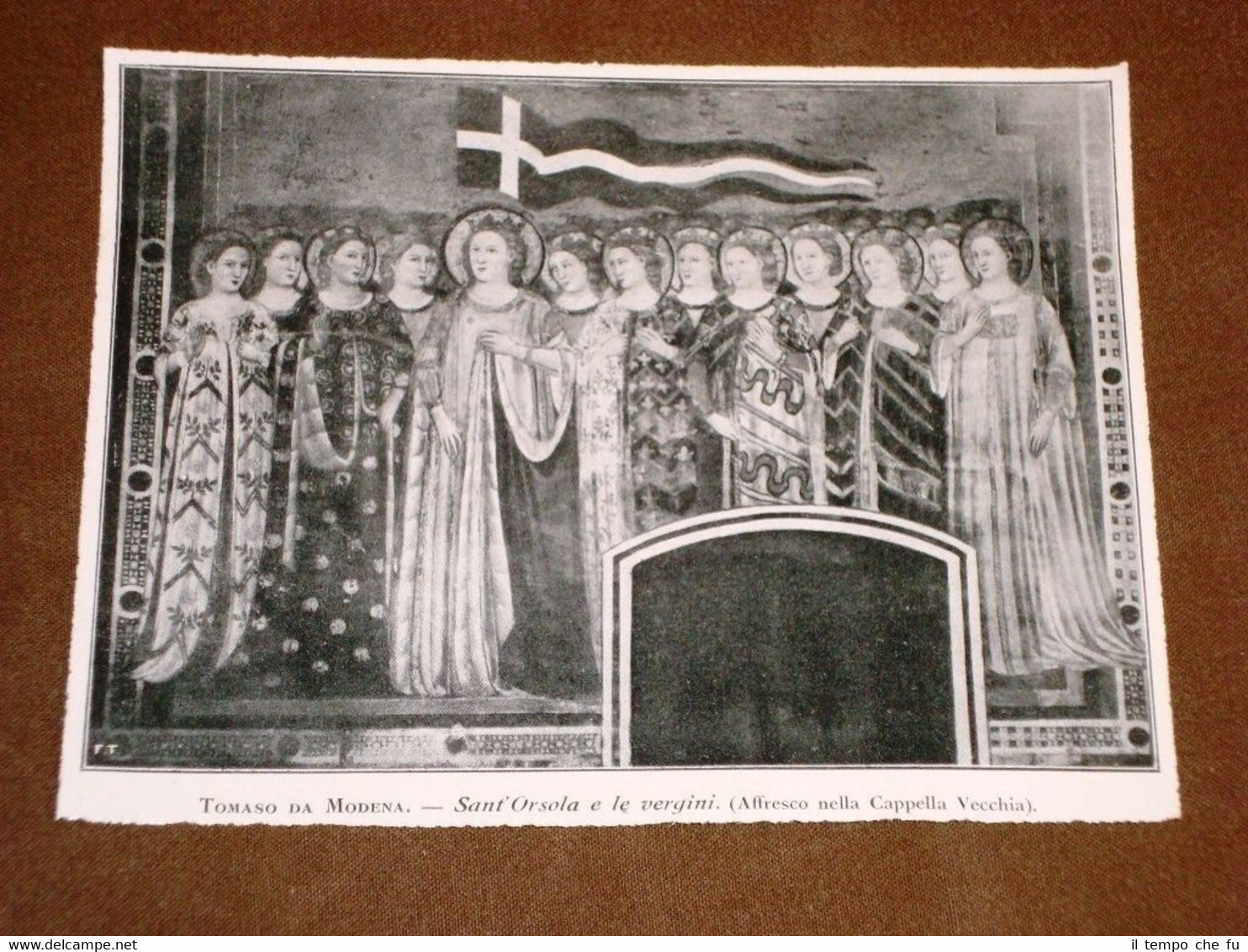 Sant'Orsola e le vergini Quadro di Tomaso da Modena