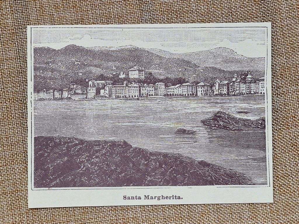 Santa Margherita Ligure nell'800 Genova Liguria