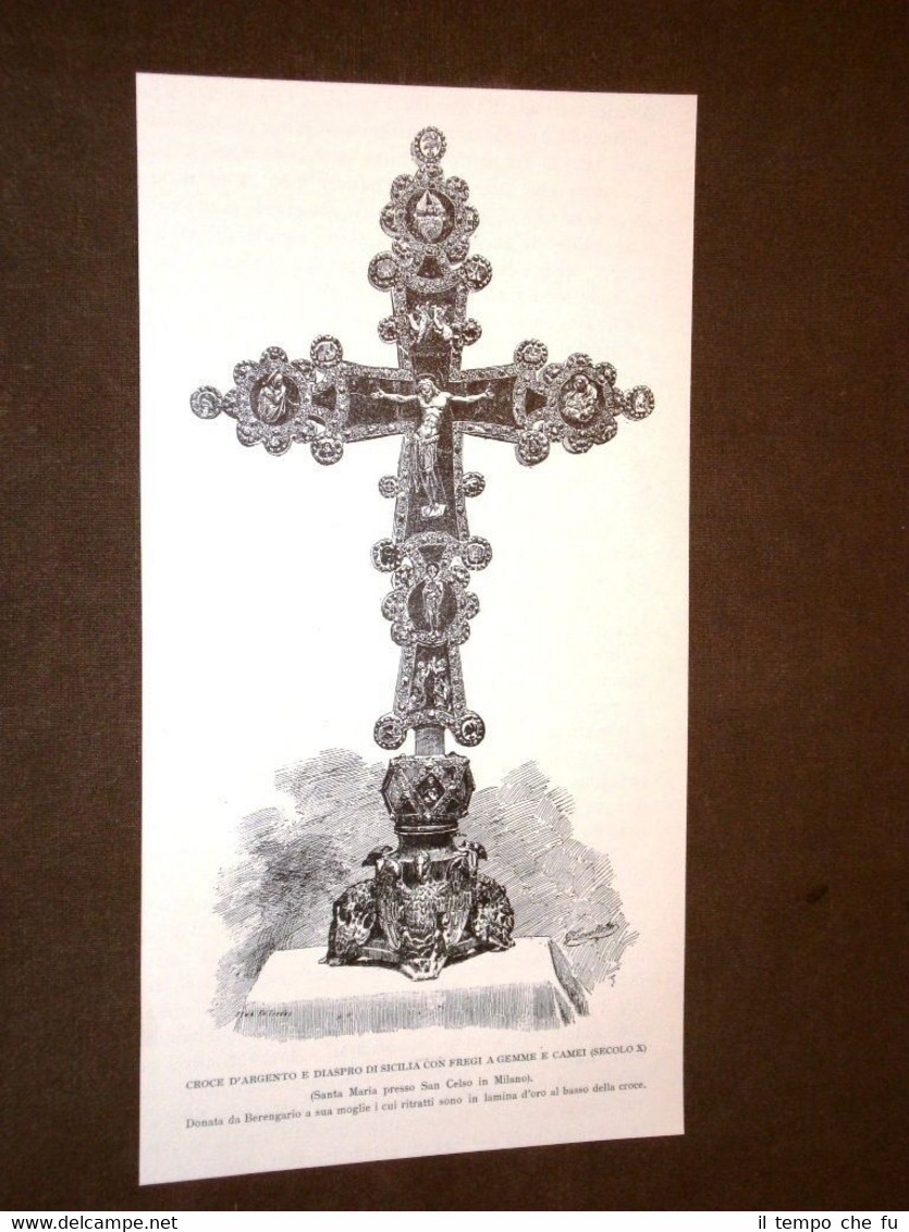 Santa Maria presso San Celso in Milano Croce diaspro Sicilia …