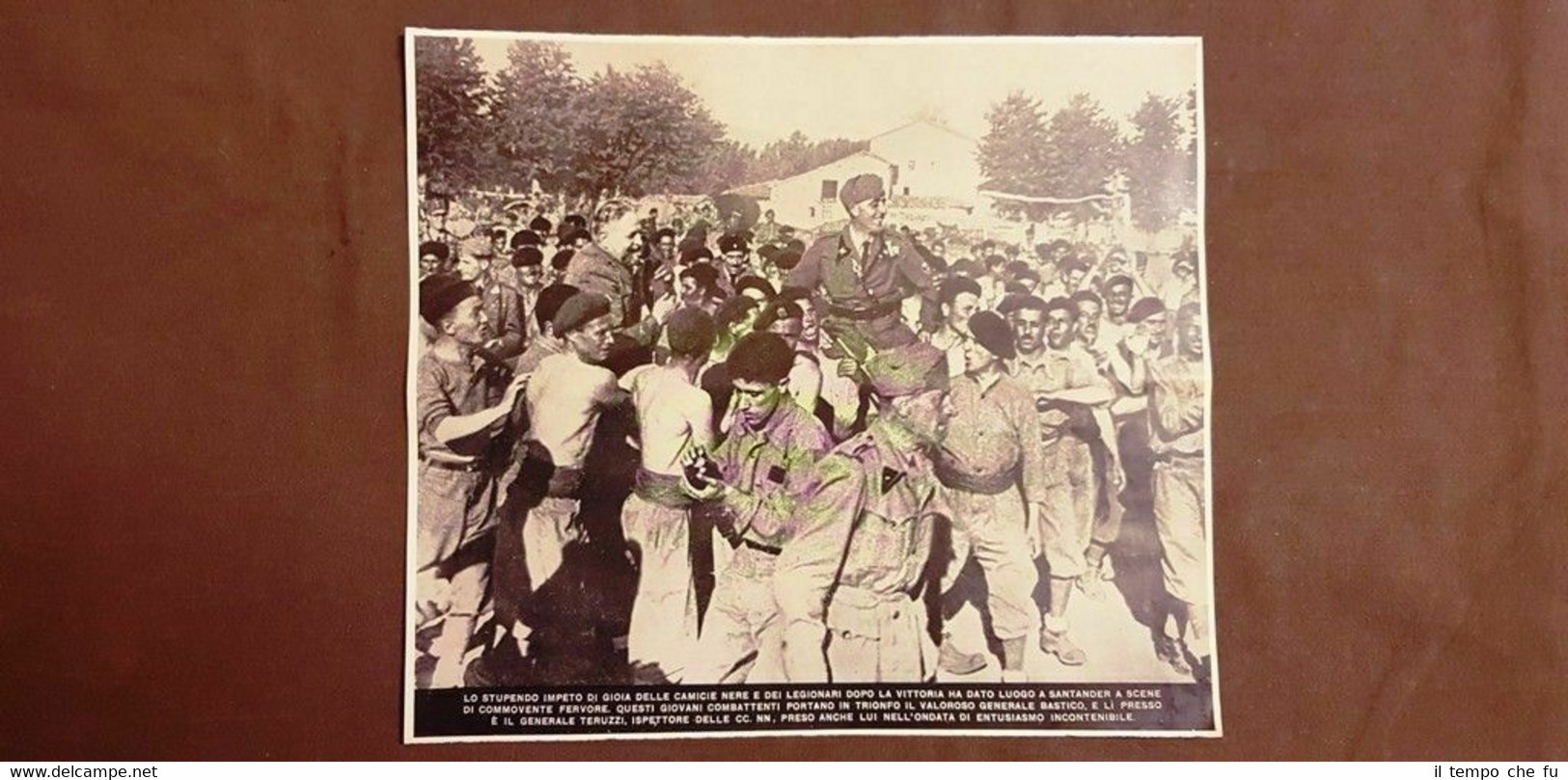 Santander nel 1937 Gioia Camicie nere e Legionari Bastico Cantabria …