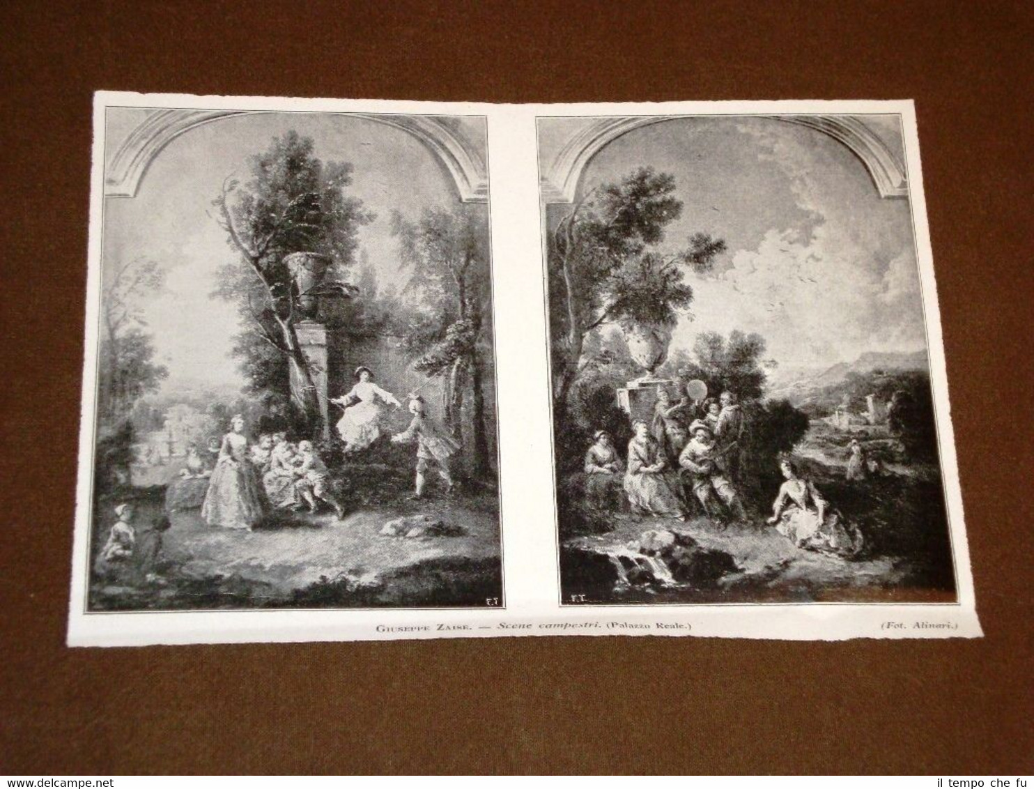 Scene campestri Opera di Giuseppe Zaise nel Palazzo Reale