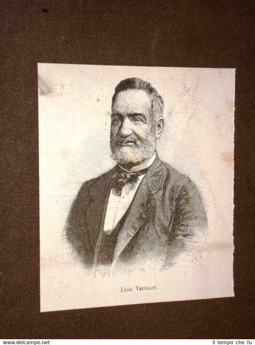 Scrittore Louis Veuillot Boynes, 11 ottobre 1813 – Parigi, 7 …