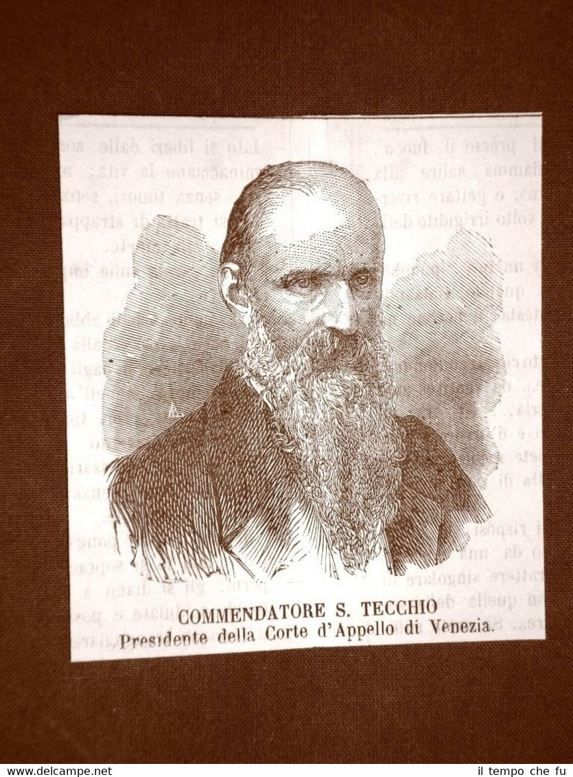 Sebastiano Tecchio nel 1866 Vicenza, 3 gennaio 1807 – Venezia, …