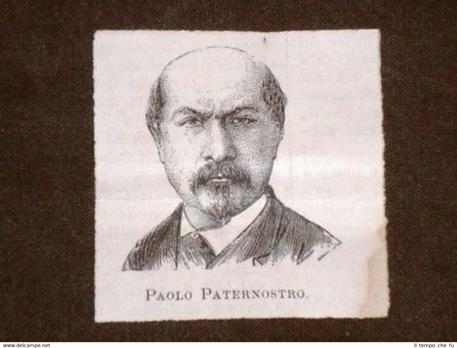 Senatore Paolo Paternostro di Misilmeri