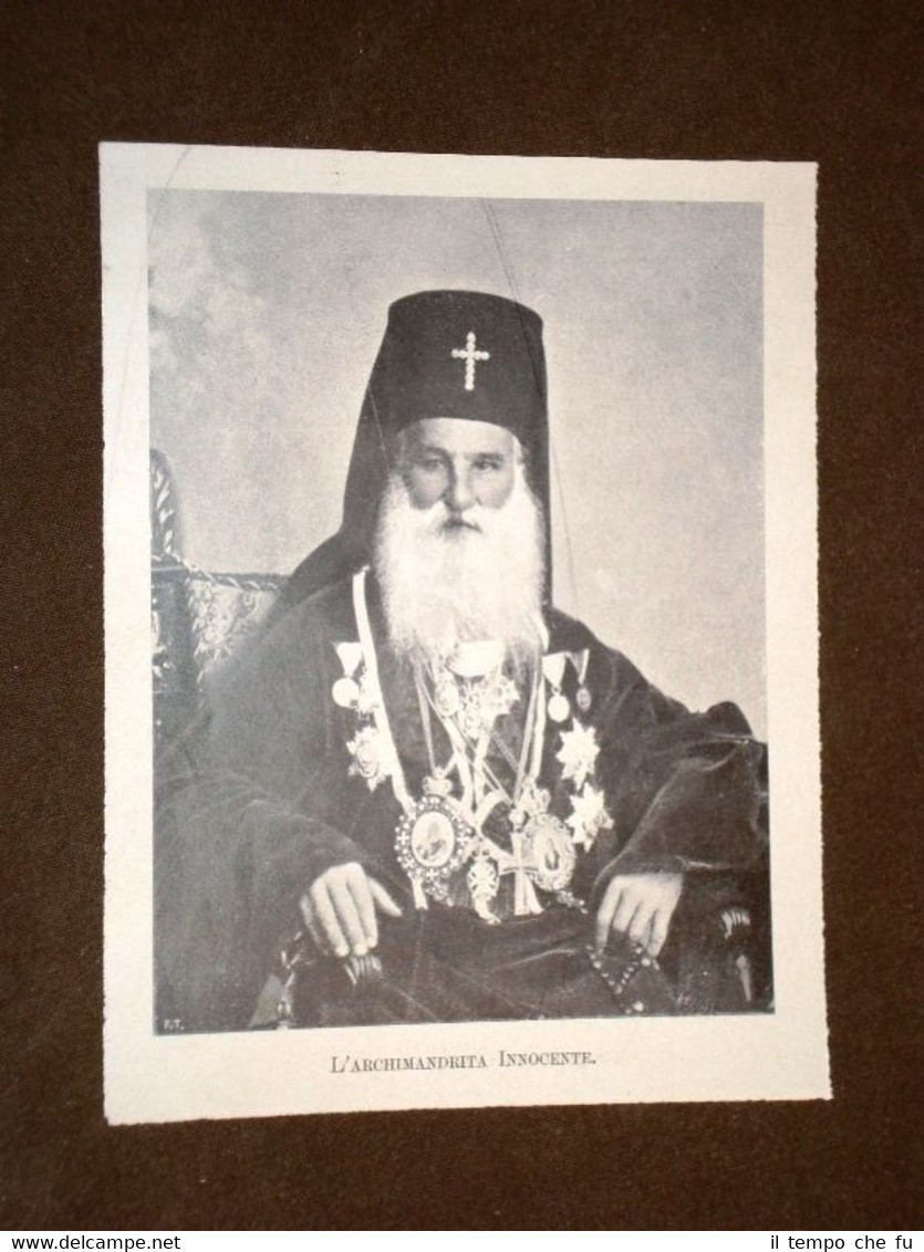 Serbia nel 1903 Archimandrita Innocente