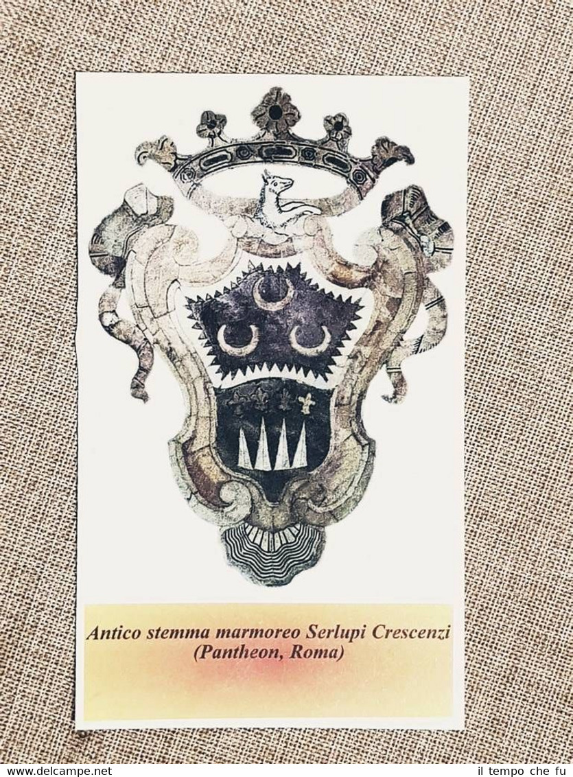 Serlupi Crescenzi Famiglia nobile Stemma Annuario nobiltà Giornale araldico