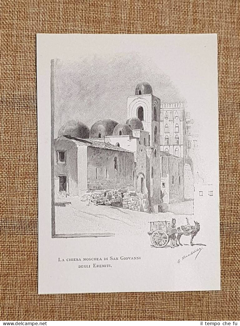 Sicilia nel 1897 Palermo Chiesa di San Giovanni degli Eremiti …