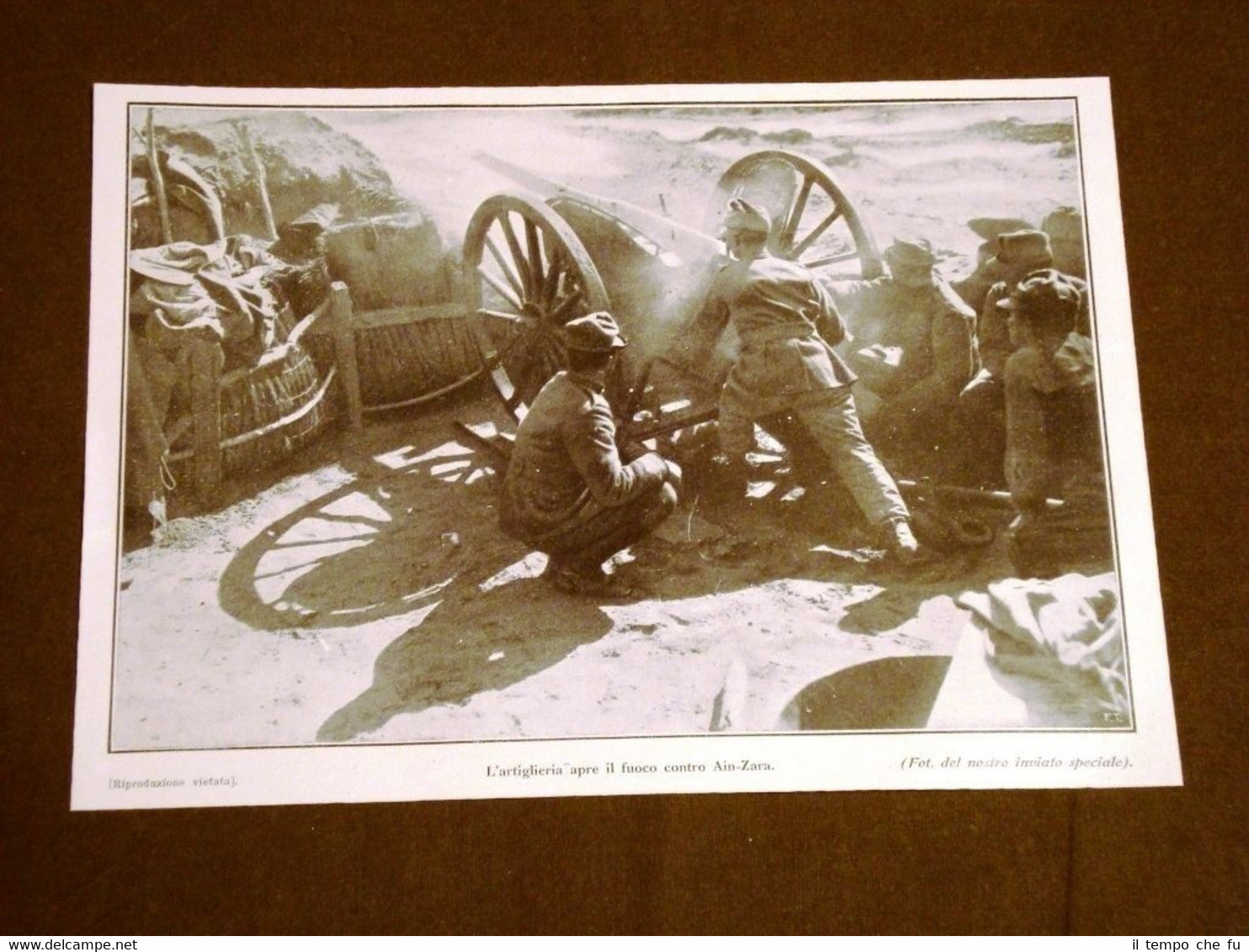 Spedizione d'Italia in Libia nel 1911 Artiglieria nella Battaglia di …