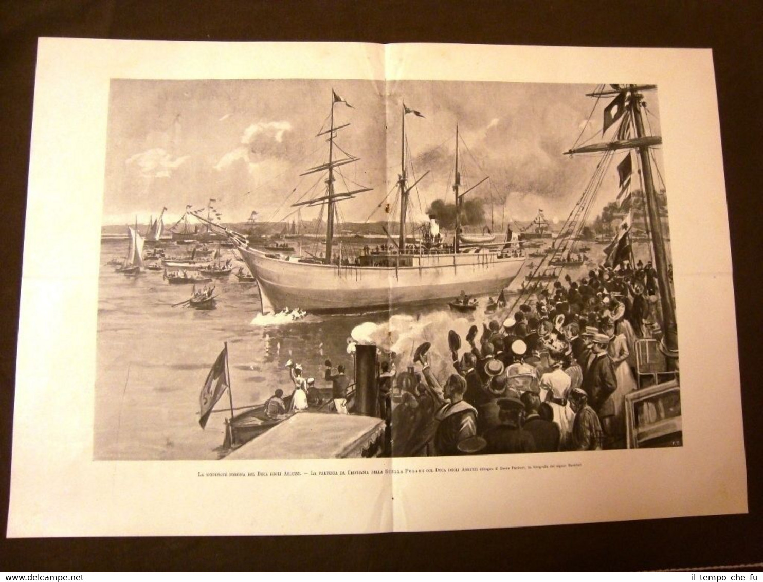 Spedizione Polo Duca degli Abruzzi Luigi di Savoia 1899 Stella …