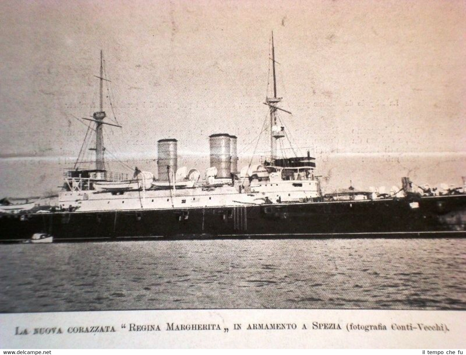 Spezia Corazzata Regina Margherita + Montelimar Bègude de Mazène, Loubet …