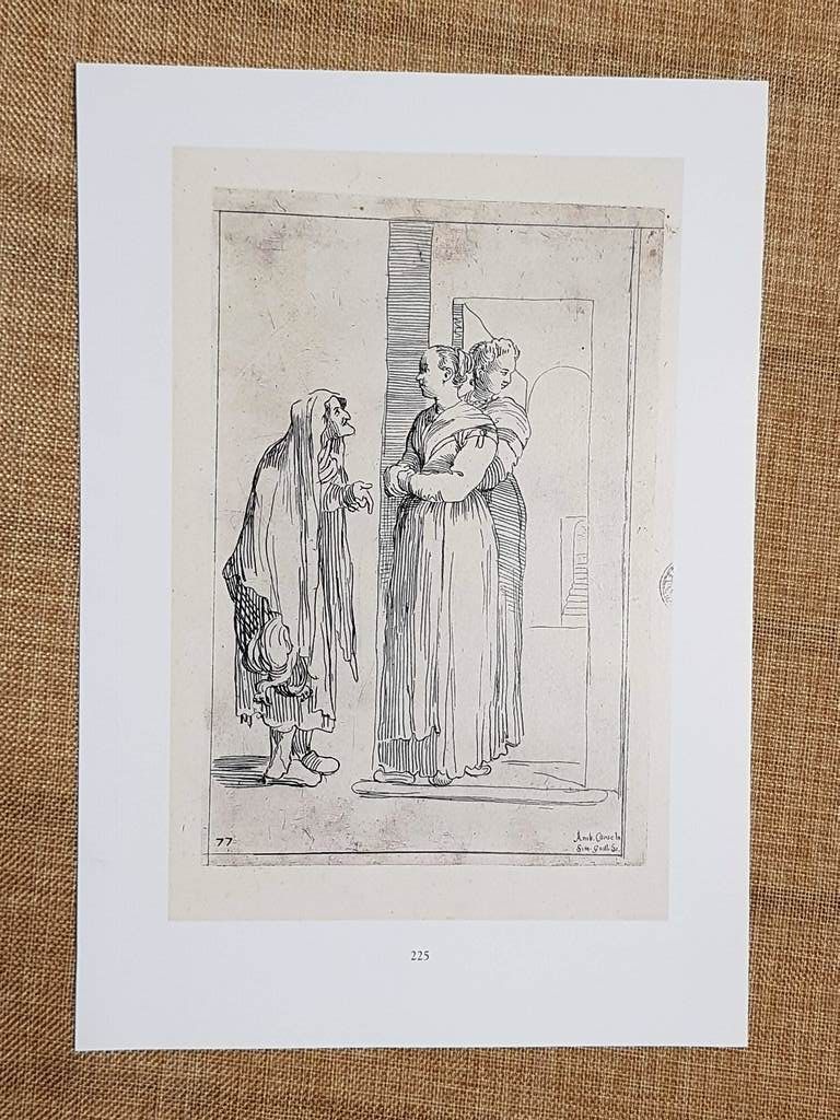 Spia e Putta governa galline Tavola del 1646 A. Carracci …