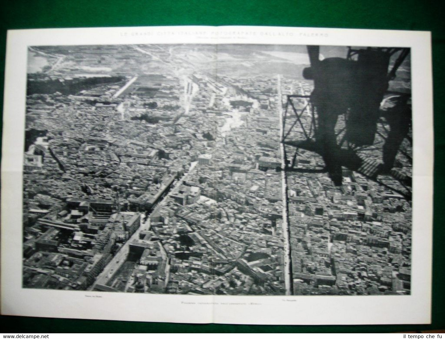 Stampa enorme 1920 Palermo Giolitti Sforza A. Prato Badoglio Bonomi …