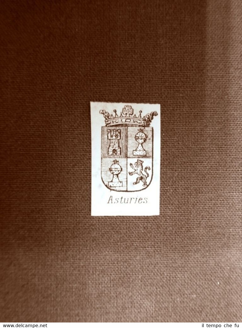 Stemma o blasone della città di Asturies - Spagna Anno …