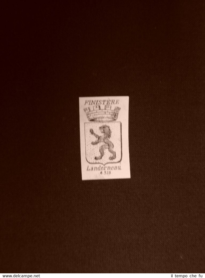 Stemma o blasone della città di Landerneau - Francia Anno …