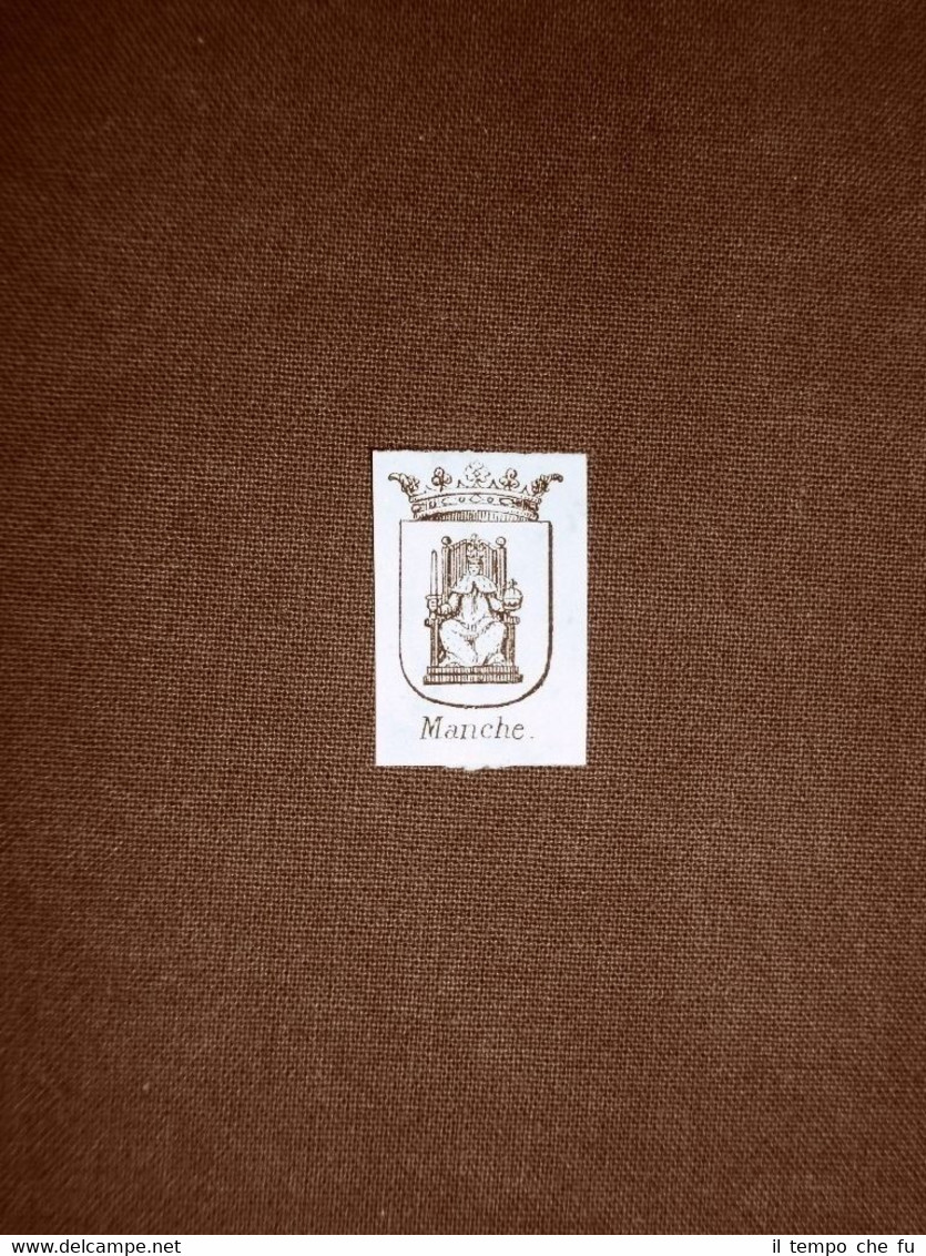 Stemma o blasone della città di Manche - Spagna Anno …