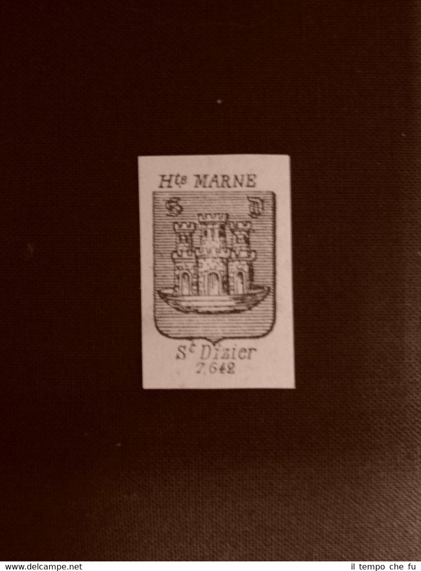 Stemma o blasone della città di Saint Dizier - Francia …