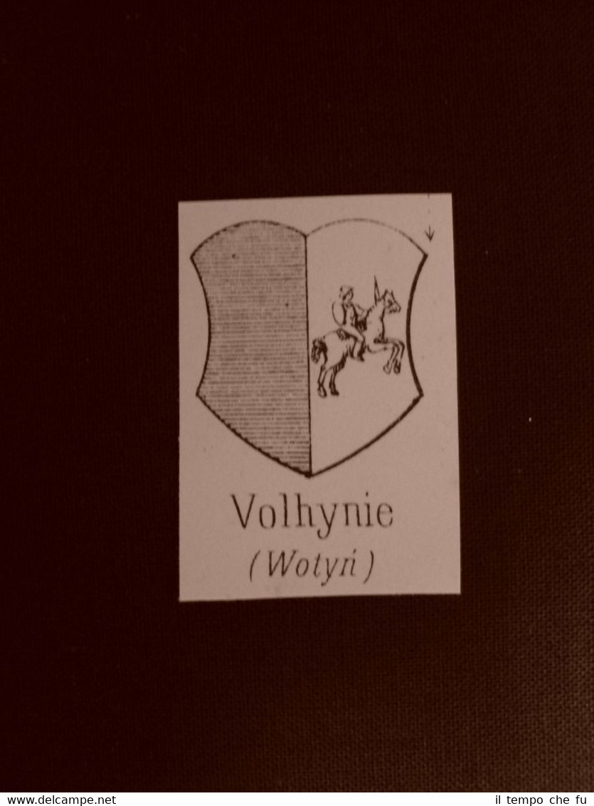 Stemma o blasone della città di Volhynie o Wotyn - …