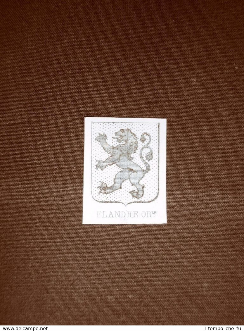 Stemma o blasone Regione della Fiandra orientale - Belgio Anno …