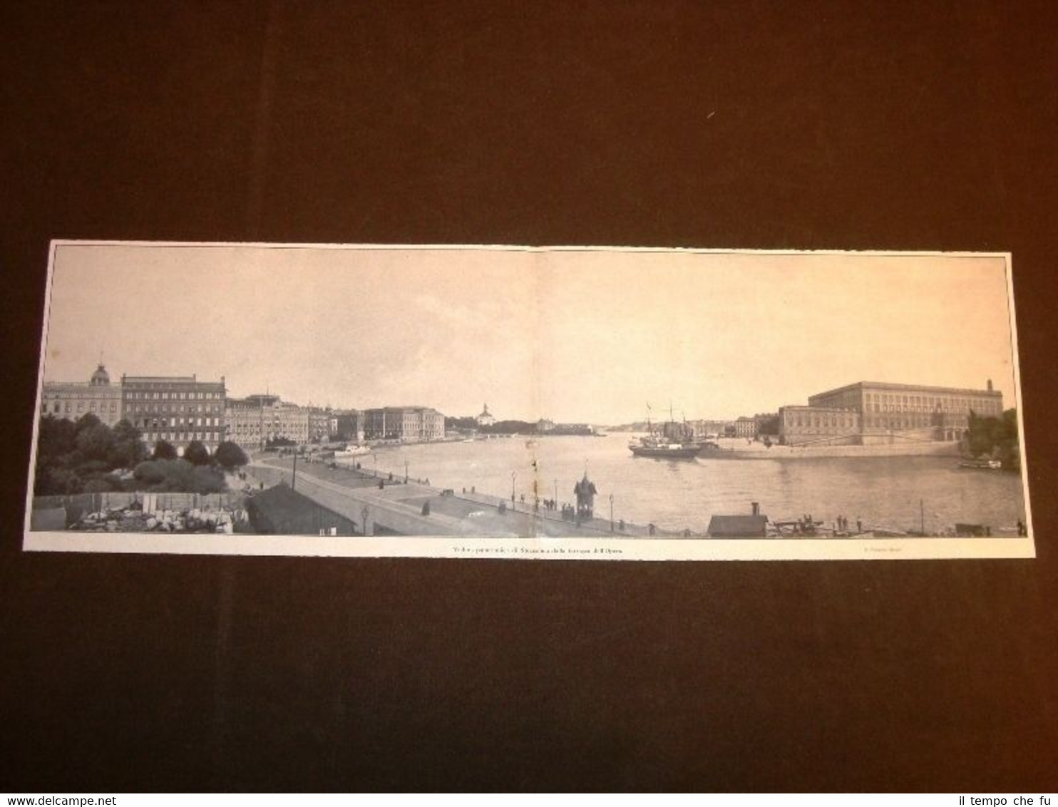 Stoccolma o Stockholm Veduta panoramica dalla terrazza dell'Opera Svezia