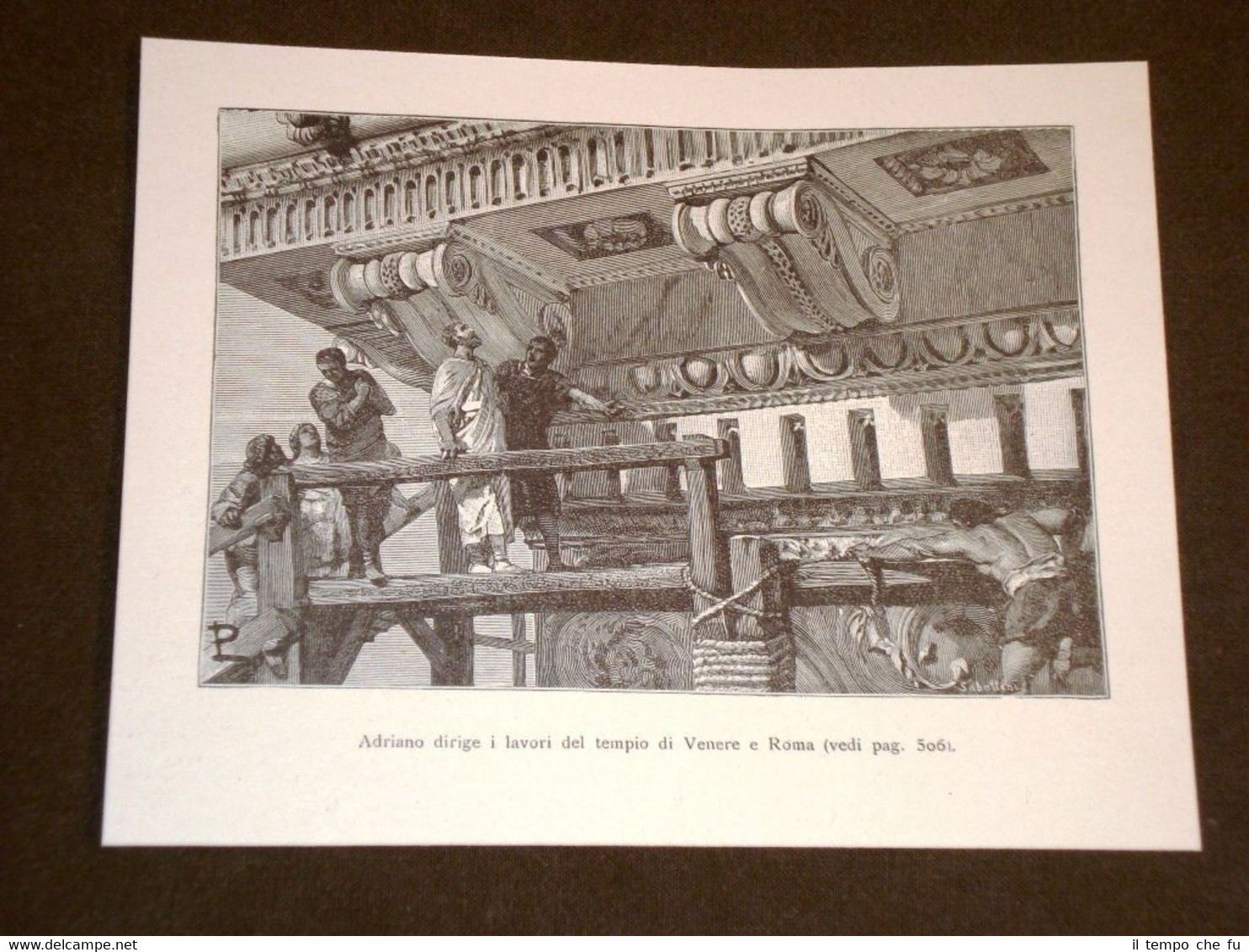 Storia di Roma Adriano dirige i lavori del Tempio di …