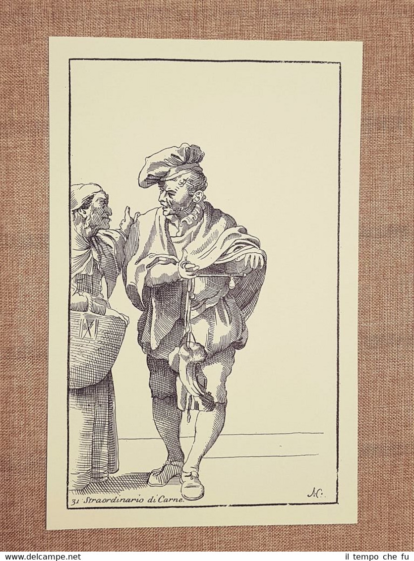 Straordinario di carne Arti di Bologna Tavola di Annibale Carracci …