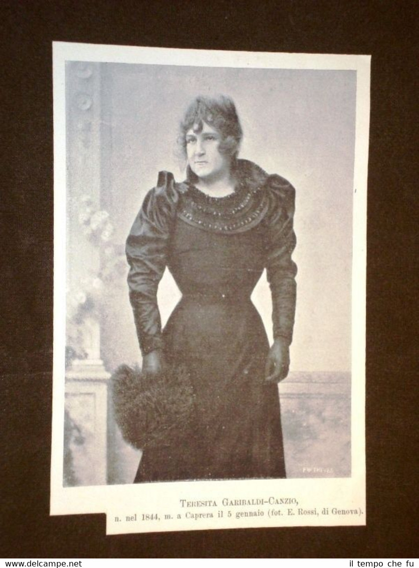 Teresina Garibaldi Canzio Morta a Caprera