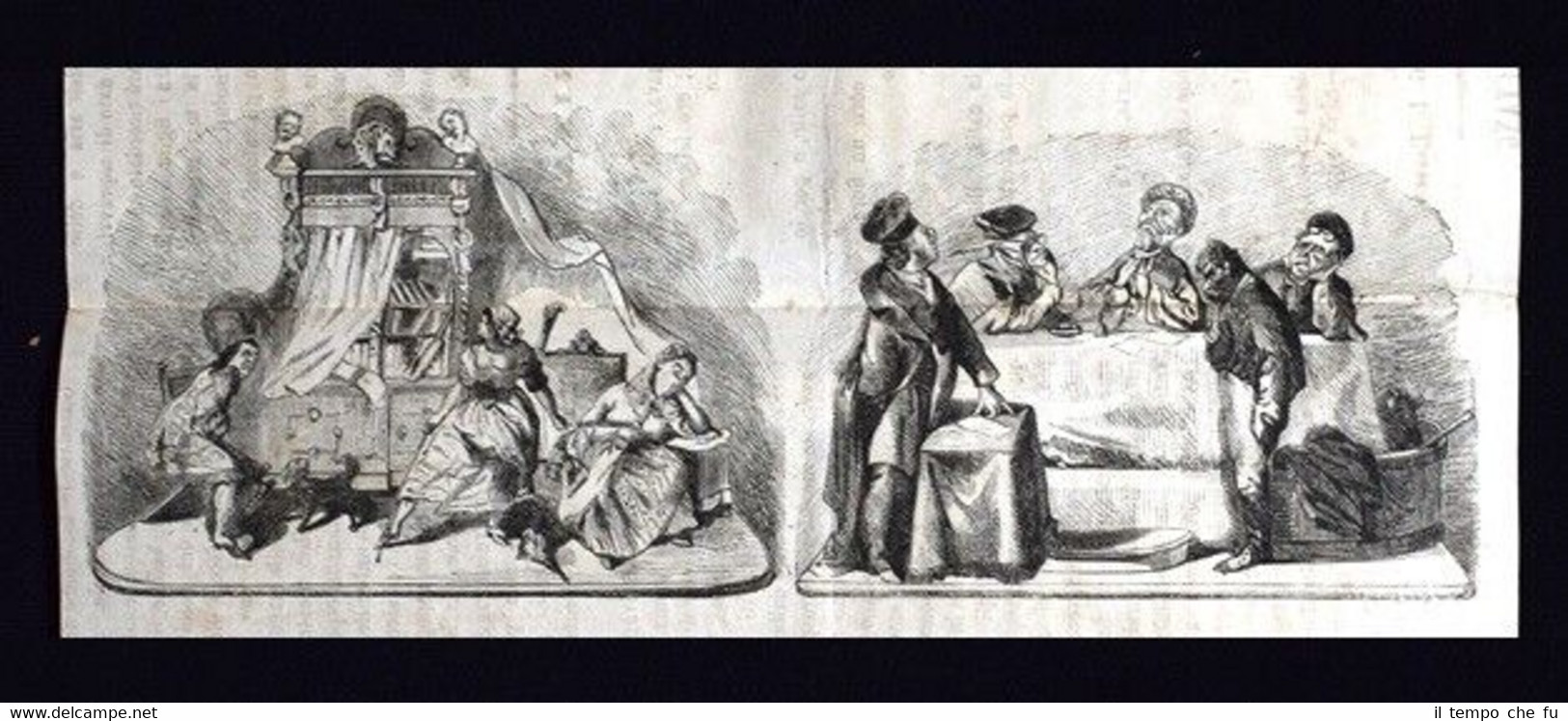 Terre cotte del signor Leopoldo Harzé #3 Incisione del 1868