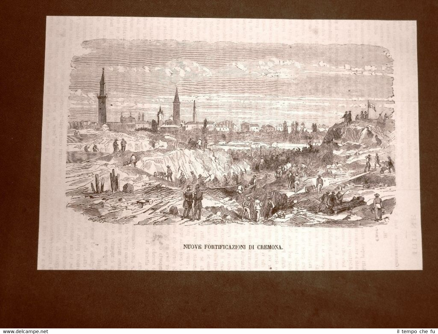 Terza guerra d'indipendenza d'Italia Cremona nel 1866 Nuove fortificazioni