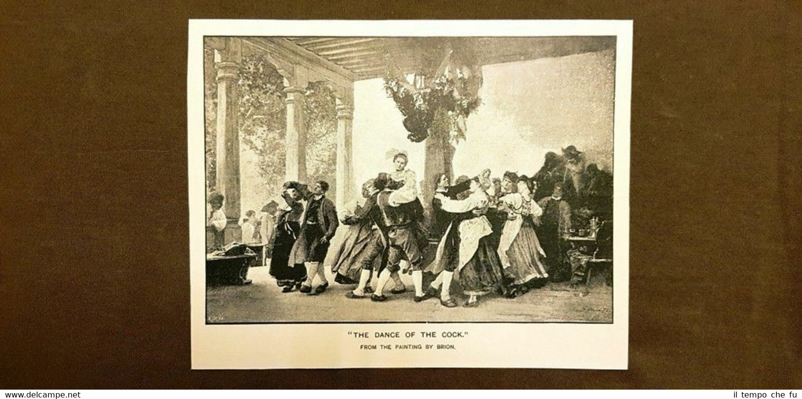 The dance of the cock o La danza del gallo …