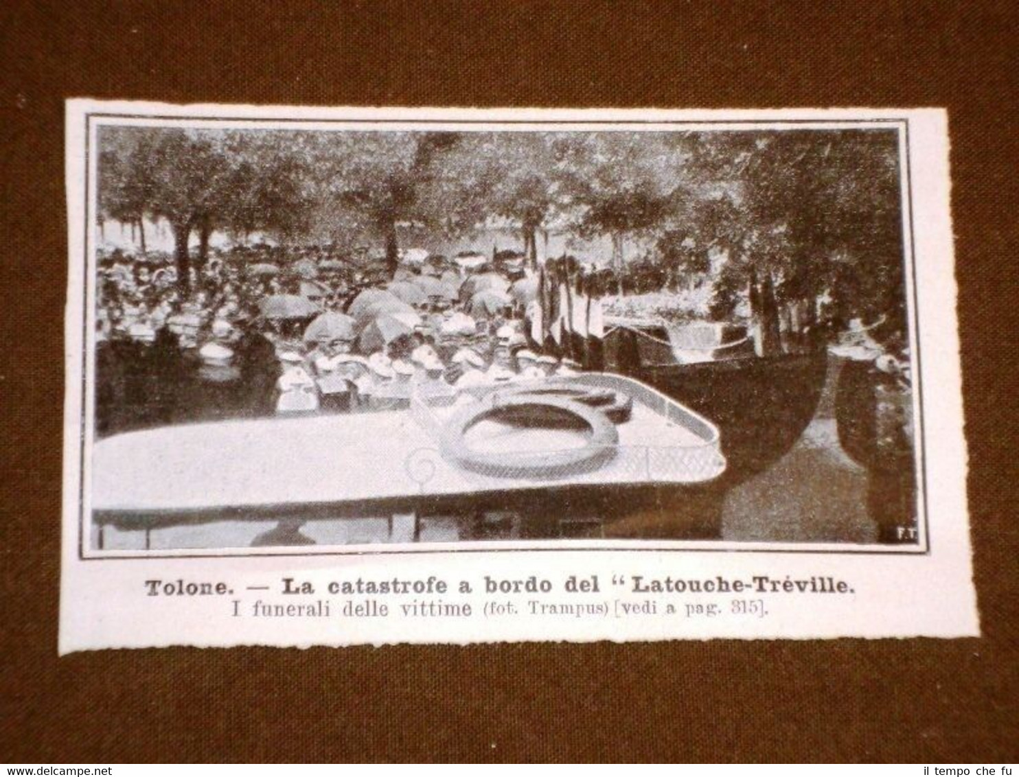 Tolone nel 1908 La catastrofe a bordo del Latouche - …