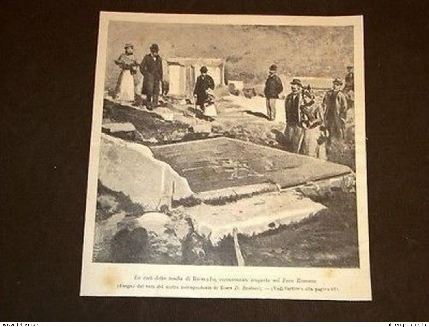 Tomba di Romolo scoperta nel Foro Romano Roma