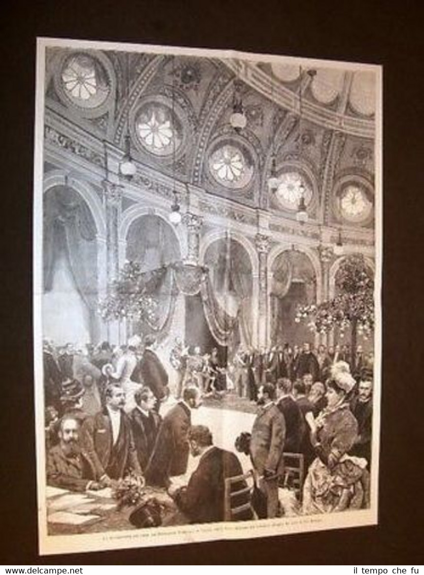 Torino Esposizione Nazionale Re Premi Rotonda Concerti