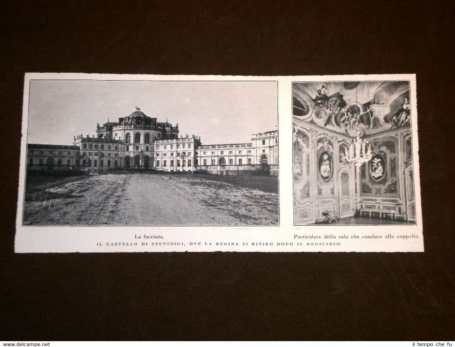 Torino Stupinigi Vi si ritirò La Regona Margherita di Savoia …