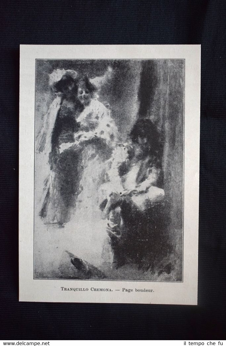 Tranquillo Cremona - Page boudeur