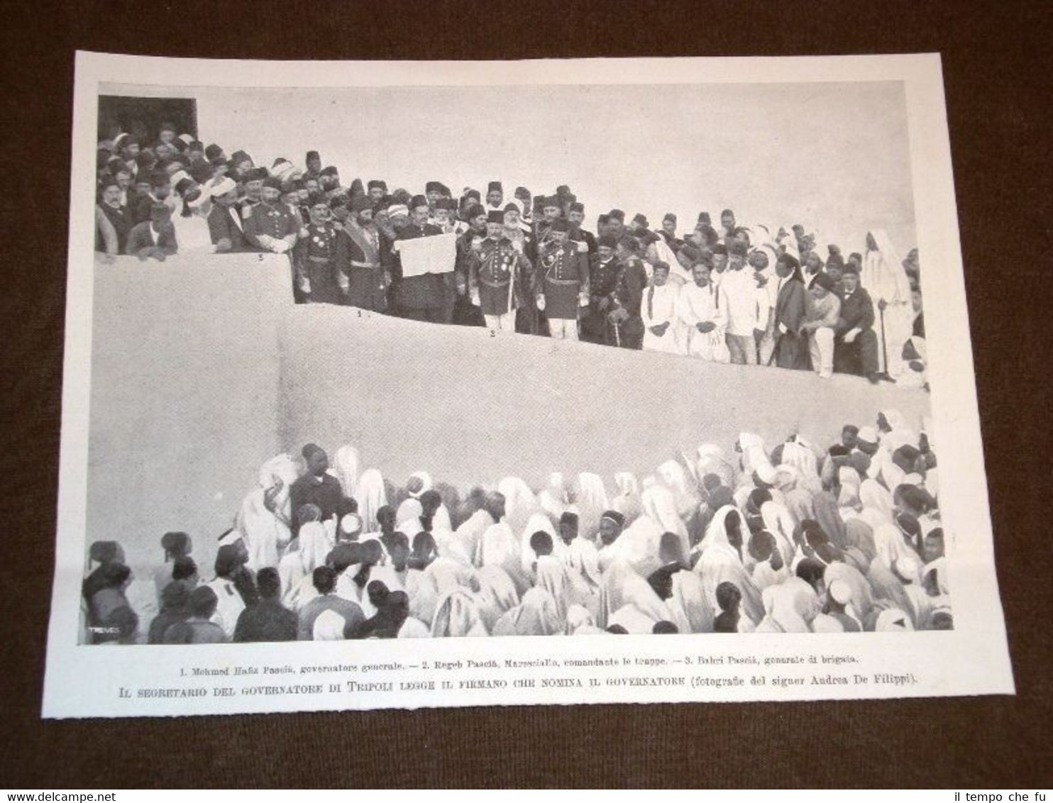 Tripoli nel 1902 Mehmed Hafiz Pascià nominato Governatore Regeb Pascià …