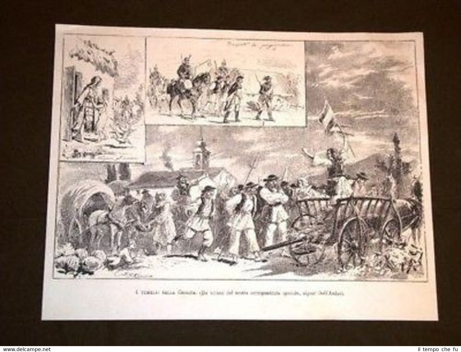 Tumulti in Croazia Ussari Trasporto Prigionieri